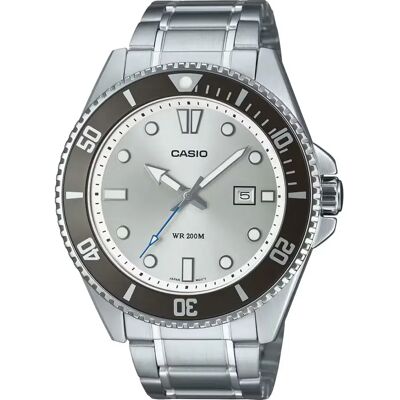 Casio Montre Mdv107d7avdf 20atm 49.5mm Grey / Grey One Size - Publicité Casio Montre Mdv107d7avdf 20atm 49.5mm Grey / Grey One Size - Publicité
