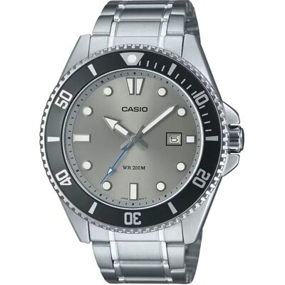 Casio Montre Mdv107d8avdf 20atm 49.5mm Grey / Grey One Size Homme - Publicité Casio Montre Mdv107d8avdf 20atm 49.5mm Grey / Grey One Size Homme - Publicité