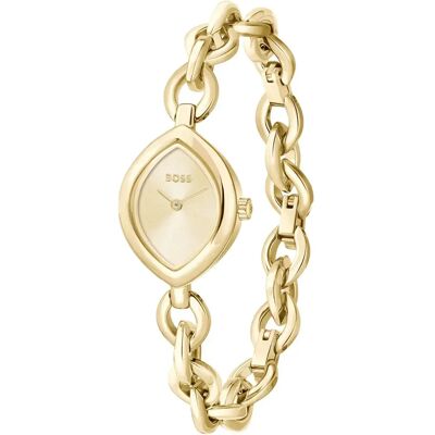 Boss Montre Pour Femme 1502839 22mm Gold / Gold One Size Femme - Publicité Boss Montre Pour Femme 1502839 22mm Gold / Gold One Size Femme - Publicité