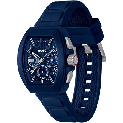 Hugo Montre 1530443 42mm Blue / Blue One Size Homme - Publicité Hugo Montre 1530443 42mm Blue / Blue One Size Homme - Publicité