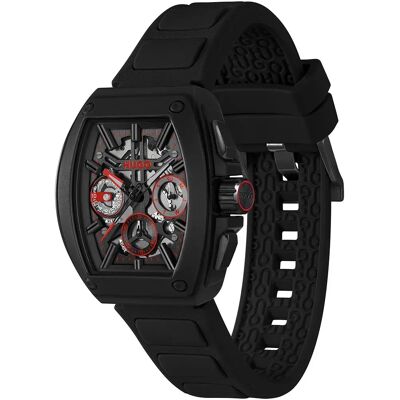 Hugo Montre 1530446 42mm Black / Black One Size Homme - Publicité Hugo Montre 1530446 42mm Black / Black One Size Homme - Publicité