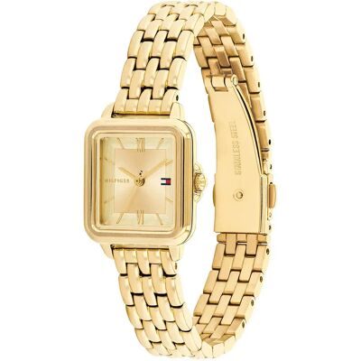 Tommy Hilfiger Montre Pour Femme Mia 24mm Gold / Gold One Size Femme - Publicité Tommy Hilfiger Montre Pour Femme Mia 24mm Gold / Gold One Size Femme - Publicité