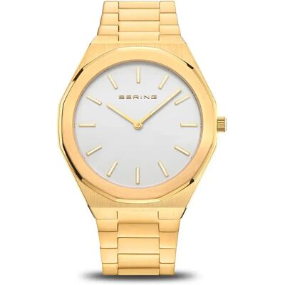 Bering Montre 19641-730 45mm 3atm Quartz Analogical Golden / White / Sapphire One Size Homme - Publicité Bering Montre 19641-730 45mm 3atm Quartz Analogical Golden / White / Sapphire One Size Homme - Publicité