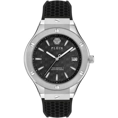 Philipp Plein Montre Pwufa0125 44mm 5atm Quartz Analogical Black / Black / Mineral One Size Homme - Publicité Philipp Plein Montre Pwufa0125 44mm 5atm Quartz Analogical Black / Black / Mineral One Size Homme - Publicité