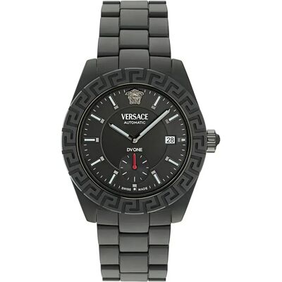 Versace Montre Ve7k00123 43mm 5atm Automatic Analogical Black / Black / Sapphire One Size Homme - Publicité Versace Montre Ve7k00123 43mm 5atm Automatic Analogical Black / Black / Sapphire One Size Homme - Publicité