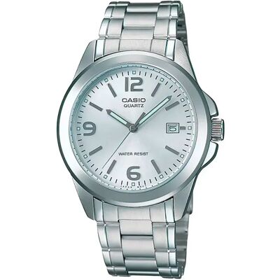 Casio Montre Mtp-1215a-7a 43.3mm 3atm Quartz Analogical Grey / Grey / Mineral One Size Homme - Publicité Casio Montre Mtp-1215a-7a 43.3mm 3atm Quartz Analogical Grey / Grey / Mineral One Size Homme - Publicité