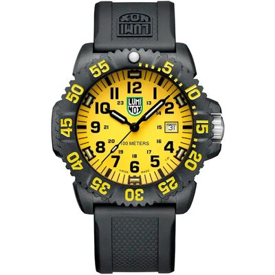 Luminox Montre X2.2055.1 44mm 10atm Quartz Analogical Black / Yellow / Mineral One Size Homme - Publicité Luminox Montre X2.2055.1 44mm 10atm Quartz Analogical Black / Yellow / Mineral One Size Homme - Publicité