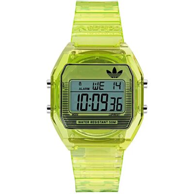 Adidas Montre Aost25538 36mm 5atm Quartz/digital Green / Acrylic One Size Homme,Femme - Publicité Adidas Montre Aost25538 36mm 5atm Quartz/digital Green / Acrylic One Size Homme,Femme - Publicité