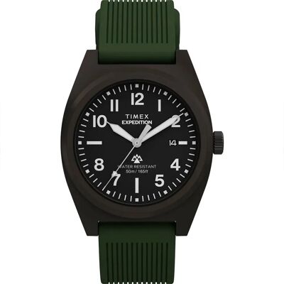 Timex Montre Expedition North 39mm 5atm Quartz/analogical Green / Black / Mineral One Size Homme - Publicité Timex Montre Expedition North 39mm 5atm Quartz/analogical Green / Black / Mineral One Size Homme - Publicité