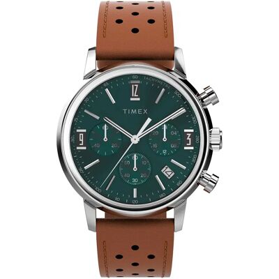 Timex Montre Marlin A 40mm 5atm Quartz/analogical Brown / Green / Acrylic One Size Homme - Publicité Timex Montre Marlin A 40mm 5atm Quartz/analogical Brown / Green / Acrylic One Size Homme - Publicité