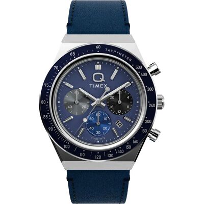 Timex Montre Tw2y36100 40mm 5atm Quartz/analogical Blue / Blue / Acrylic One Size Homme - Publicité Timex Montre Tw2y36100 40mm 5atm Quartz/analogical Blue / Blue / Acrylic One Size Homme - Publicité