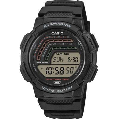 Casio Montre Ws-1800 44.2mm 10atm Quartz Digital Black / Grey / Black / Resin One Size - Publicité Casio Montre Ws-1800 44.2mm 10atm Quartz Digital Black / Grey / Black / Resin One Size - Publicité