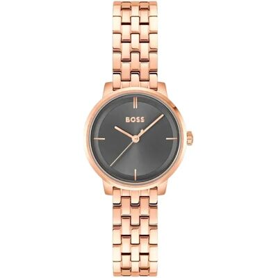 Boss Montre Pour Femme 1502820 28mm Quartz Analogic Pink / Black / Mineral One Size Femme - Publicité Boss Montre Pour Femme 1502820 28mm Quartz Analogic Pink / Black / Mineral One Size Femme - Publicité
