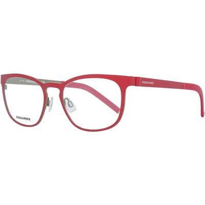Dsquared2 DQ5184-068-51 Rouge - Monture de lunettes - Publicité Dsquared2 DQ5184-068-51 Rouge - Monture de lunettes - Publicité