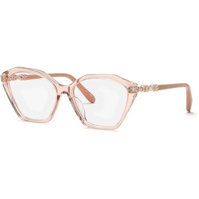 Chopard Lunettes Pour Femme Vch403s Geometric Nude / Powder 145/55 mm - Publicité Chopard Lunettes Pour Femme Vch403s Geometric Nude / Powder 145/55 mm - Publicité