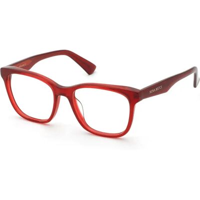 Nina Ricci Lunettes Pour Femme Vnr410 Square Transp.Red 140/52 mm - Publicité Nina Ricci Lunettes Pour Femme Vnr410 Square Transp.Red 140/52 mm - Publicité