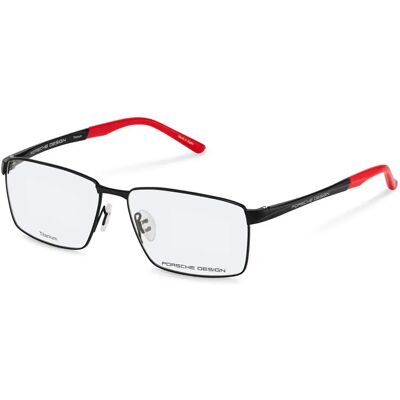 Porsche Design Lunettes P8777 Square Black / Red 145/58 mm - Publicité Porsche Design Lunettes P8777 Square Black / Red 145/58 mm - Publicité
