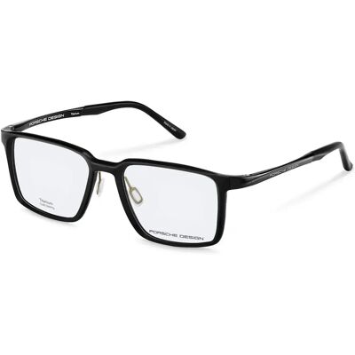 Porsche Design Lunettes P8778 Square Black / Black 145/55 mm - Publicité Porsche Design Lunettes P8778 Square Black / Black 145/55 mm - Publicité