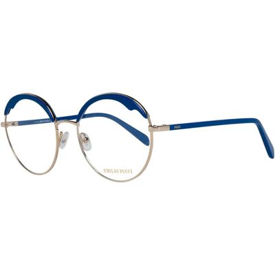Pucci Lunettes Pour Femme Ep5130-54032 Golden 140/54 mm - Publicité Pucci Lunettes Pour Femme Ep5130-54032 Golden 140/54 mm - Publicité