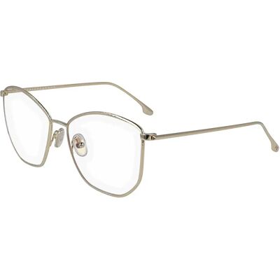 Victoria Beckham Lunettes Pour Femme Vb21055616714 Golden 140/56 mm - Publicité Victoria Beckham Lunettes Pour Femme Vb21055616714 Golden 140/56 mm - Publicité