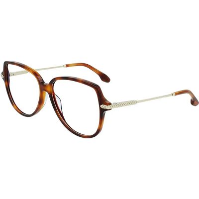 Victoria Beckham Lunettes Pour Femme Vb26255614215 Brown 140/56 mm - Publicité Victoria Beckham Lunettes Pour Femme Vb26255614215 Brown 140/56 mm - Publicité