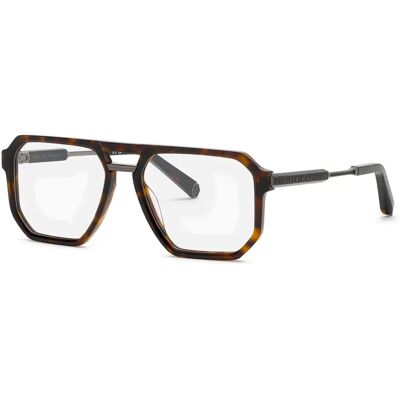Philipp Plein Lunettes De Lecture Vpp209m-570722 57x18x145 Mm Shiny Dark Havana One Size - Publicité Philipp Plein Lunettes De Lecture Vpp209m-570722 57x18x145 Mm Shiny Dark Havana One Size - Publicité