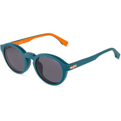 Police Lunettes De Lecture Uk181-46w05p Junior 46x20x140 Mm Semi Matt Grey/Green One Size - Publicité Police Lunettes De Lecture Uk181-46w05p Junior 46x20x140 Mm Semi Matt Grey/Green One Size - Publicité