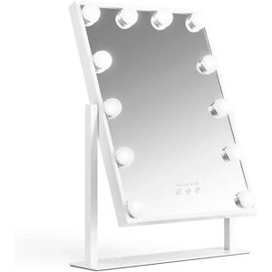 Gillian Jones Miroir De Maquillage Hollywood Led White One Size female - Publicité Gillian Jones Miroir De Maquillage Hollywood Led White One Size female - Publicité