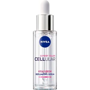 Nivea Sérum Cellular Hyaluron Acid 30 Ml White / Blue One Size unisex - Publicité Nivea Sérum Cellular Hyaluron Acid 30 Ml White / Blue One Size unisex - Publicité