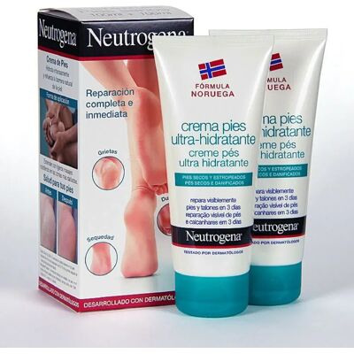 Neutrogena Crème Hydratante Pour Les Pieds Duplo 100ml One Size - Publicité Neutrogena Crème Hydratante Pour Les Pieds Duplo 100ml One Size - Publicité