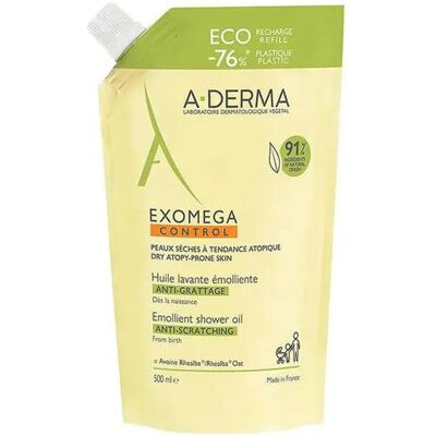 Huile corporelle Exomega Control d'A-Derma - Emolliente, Naturel, Universel - Publicité Huile corporelle Exomega Control d'A-Derma - Emolliente, Naturel, Universel - Publicité