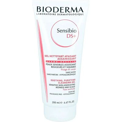 Bioderma Gel Nettoyant Sensibio Ds+ 200ml White One Size unisex - Publicité Bioderma Gel Nettoyant Sensibio Ds+ 200ml White One Size unisex - Publicité