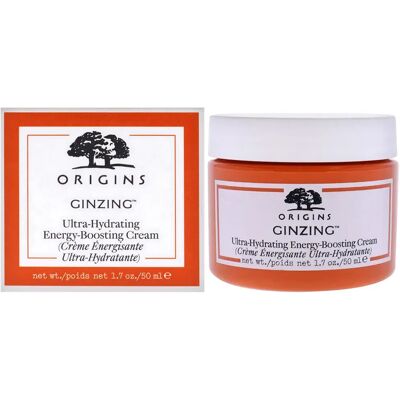 Origins Ginzing Ultra-Hydrating Energizing Cream - Crème - Publicité Origins Ginzing Ultra-Hydrating Energizing Cream - Crème - Publicité