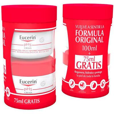 Eucerin Crème Pour Le Visage Ph5 175ml One Size unisex - Publicité Eucerin Crème Pour Le Visage Ph5 175ml One Size unisex - Publicité