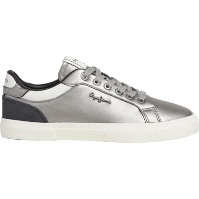 Pepe Jeans Baskets Kenton Glam Dark Shadow Grey EU 38 Femme - Publicité Pepe Jeans Baskets Kenton Glam Dark Shadow Grey EU 38 Femme - Publicité