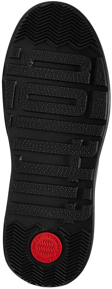 Fitflop F-mode Biofleece Nylon Boots Noir EU 39 Femme Noir EU 39 female