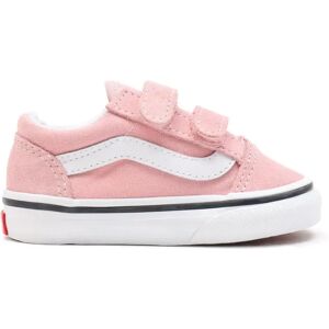 Vans Baskets Pour Tout-petits Old Skool V Powder Pink / True White EU 22 Fille - Publicité Vans Baskets Pour Tout-petits Old Skool V Powder Pink / True White EU 22 Fille - Publicité