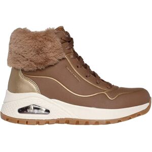Skechers Baskets Uno Rugged Taupe Durabuck / Metallic Duraleather / Faux Fur EU 37 Femme - Publicité Skechers Baskets Uno Rugged Taupe Durabuck / Metallic Duraleather / Faux Fur EU 37 Femme - Publicité