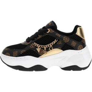 Guess Baskets Harpaa Black Brown EU 39 Femme - Publicité Guess Baskets Harpaa Black Brown EU 39 Femme - Publicité