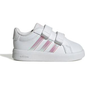 Adidas Baskets Pour Bébé Grand Court 3.0 Ftwr White / Iridescent / Ftwr White EU 24 Garçon,Fille - Publicité Adidas Baskets Pour Bébé Grand Court 3.0 Ftwr White / Iridescent / Ftwr White EU 24 Garçon,Fille - Publicité