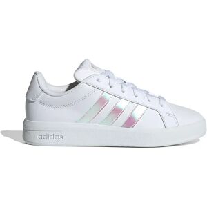 Adidas Baskets Junior Grand Court 3.0 Ftwr White / Iridescent / Almost Pink EU 39 1/3 Garçon,Fille - Publicité Adidas Baskets Junior Grand Court 3.0 Ftwr White / Iridescent / Almost Pink EU 39 1/3 Garçon,Fille - Publicité