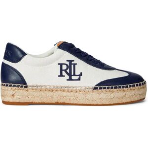 Lauren-ftw Baskets Luize Natural / Refined Navy EU 37 1/2 Femme - Publicité Lauren-ftw Baskets Luize Natural / Refined Navy EU 37 1/2 Femme - Publicité