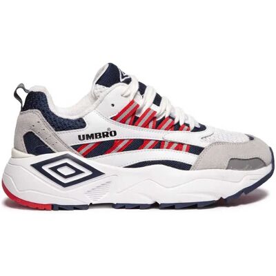 Umbro Baskets Neptune White / Dark Navy / Vermillion EU 45 1/2 Homme - Publicité Umbro Baskets Neptune White / Dark Navy / Vermillion EU 45 1/2 Homme - Publicité