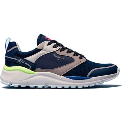 Pepe Jeans Baskets Trail Light Knit 21 Navy EU 40 - Publicité Pepe Jeans Baskets Trail Light Knit 21 Navy EU 40 - Publicité