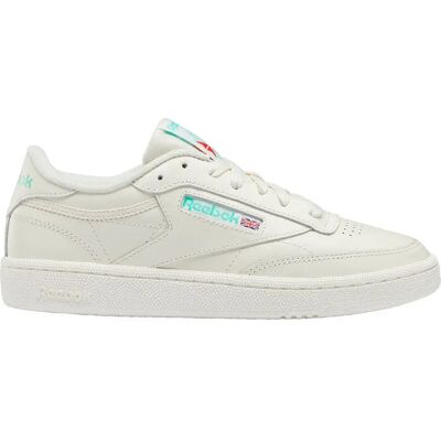 Reebok Classics Baskets Club C 85 Chalk / Chalk / Hint Mint EU 37 Femme - Publicité Reebok Classics Baskets Club C 85 Chalk / Chalk / Hint Mint EU 37 Femme - Publicité