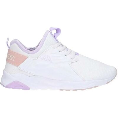 Kappa Baskets San Puerto El White / Violet Mt / Pink Lt EU 28 Garçon - Publicité Kappa Baskets San Puerto El White / Violet Mt / Pink Lt EU 28 Garçon - Publicité