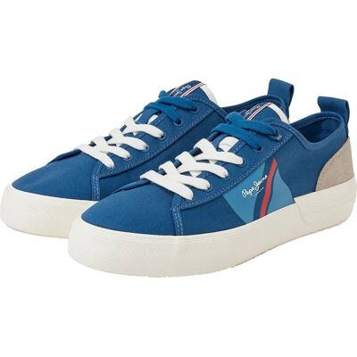 Pepe Jeans Baskets Allen Flag Color Indigo EU 40 Homme - Publicité Pepe Jeans Baskets Allen Flag Color Indigo EU 40 Homme - Publicité