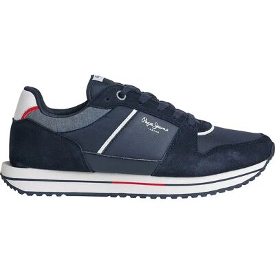 Pepe Jeans Baskets Tour Basic Navy EU 43 - Publicité Pepe Jeans Baskets Tour Basic Navy EU 43 - Publicité