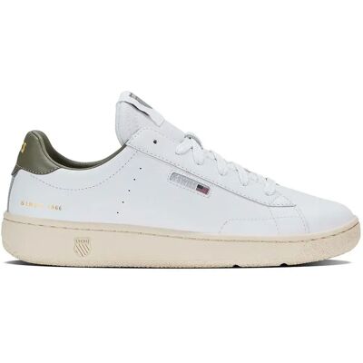 K-swiss Lifestyle Baskets Slammklub Cc White / Deep Lichen / Vintage EU 44 Homme - Publicité K-swiss Lifestyle Baskets Slammklub Cc White / Deep Lichen / Vintage EU 44 Homme - Publicité