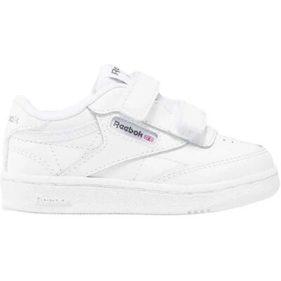 Reebok Baskets Club C 2v 2.0 Ftw White / Ftw White / Pugry5 EU 22 Garçon,Fille - Publicité Reebok Baskets Club C 2v 2.0 Ftw White / Ftw White / Pugry5 EU 22 Garçon,Fille - Publicité
